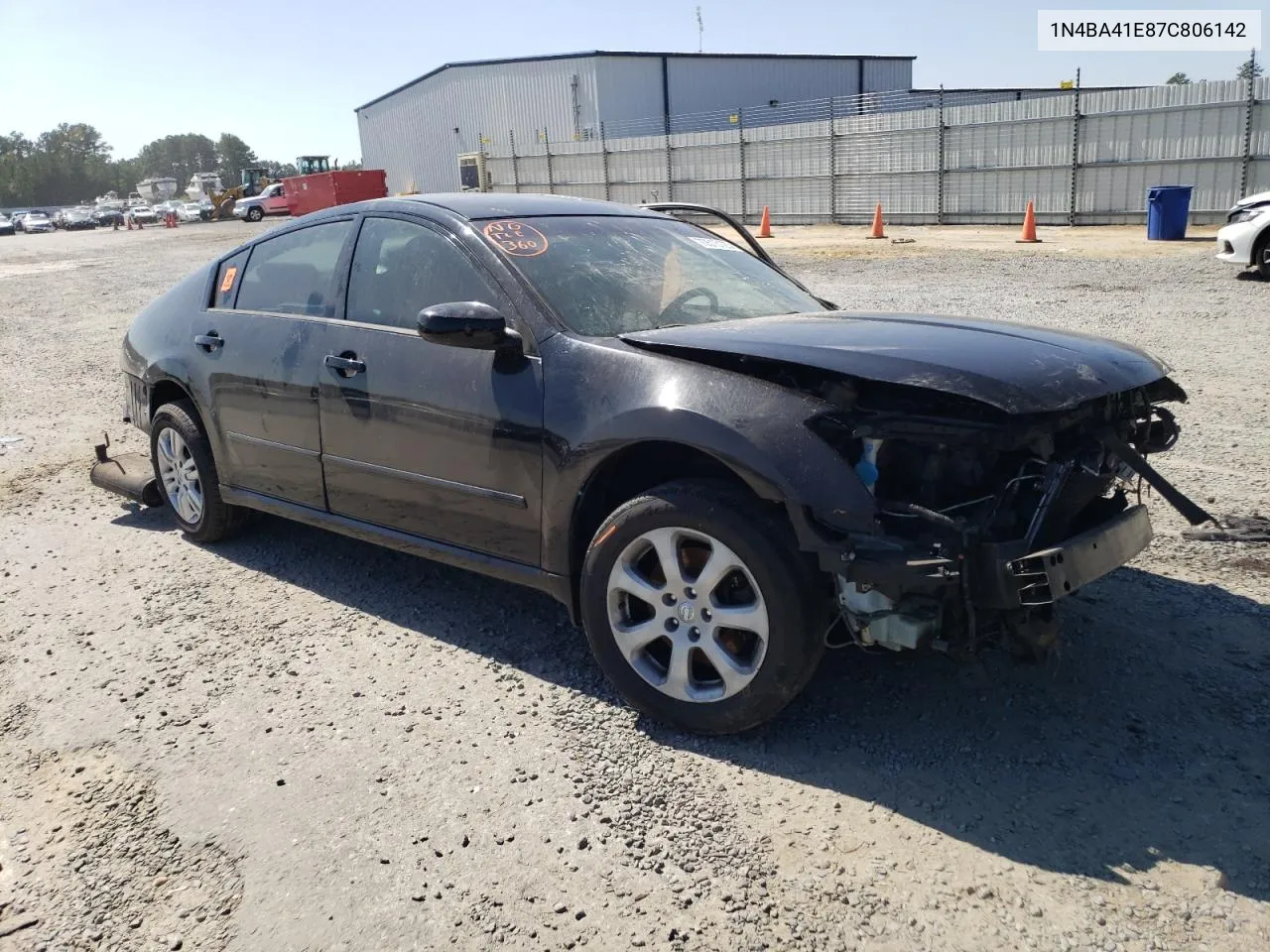 2007 Nissan Maxima Se VIN: 1N4BA41E87C806142 Lot: 71774194