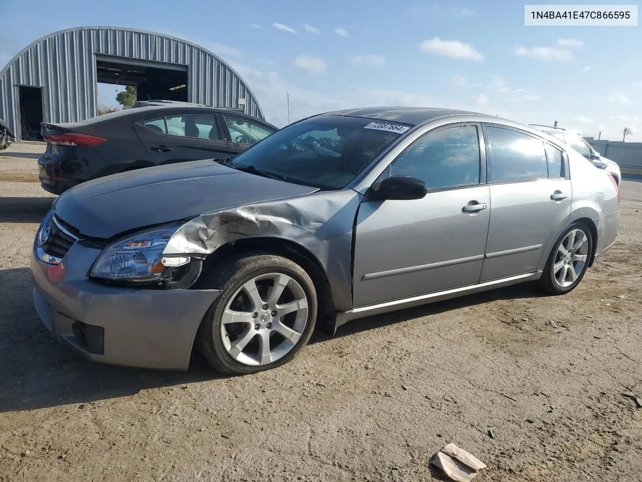 2007 Nissan Maxima Se VIN: 1N4BA41E47C866595 Lot: 72087664