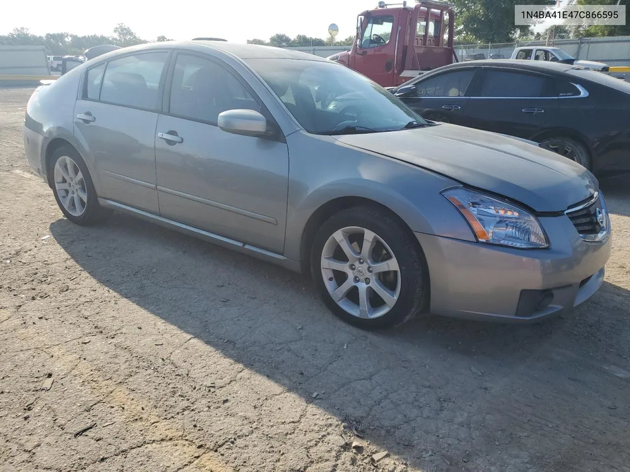 2007 Nissan Maxima Se VIN: 1N4BA41E47C866595 Lot: 72087664