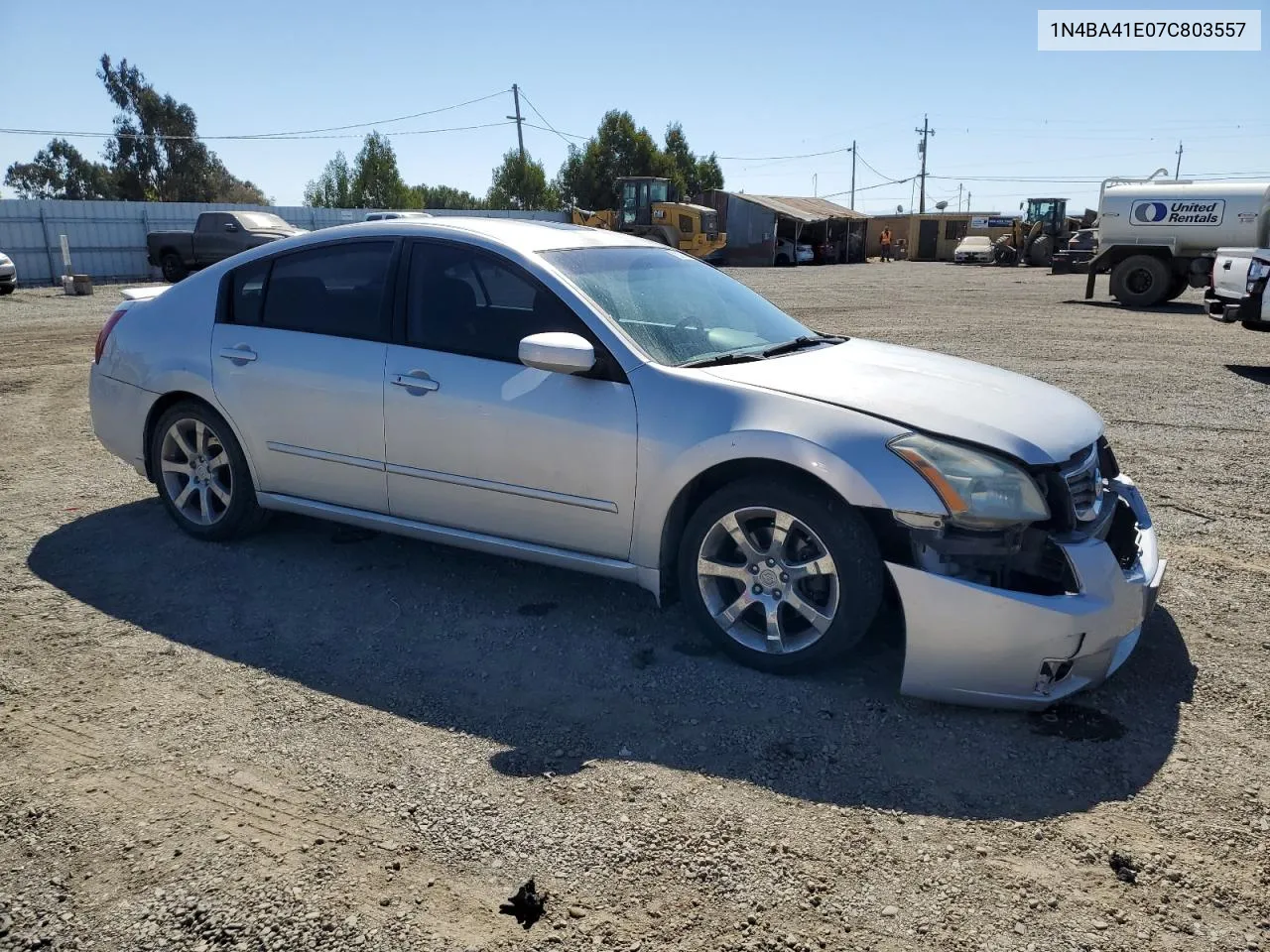 1N4BA41E07C803557 2007 Nissan Maxima Se