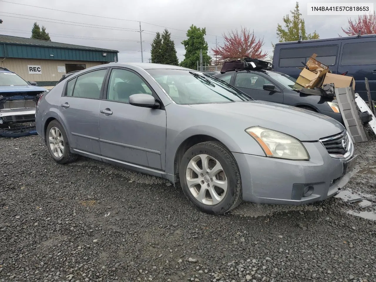 2007 Nissan Maxima Se VIN: 1N4BA41E57C818653 Lot: 72652864