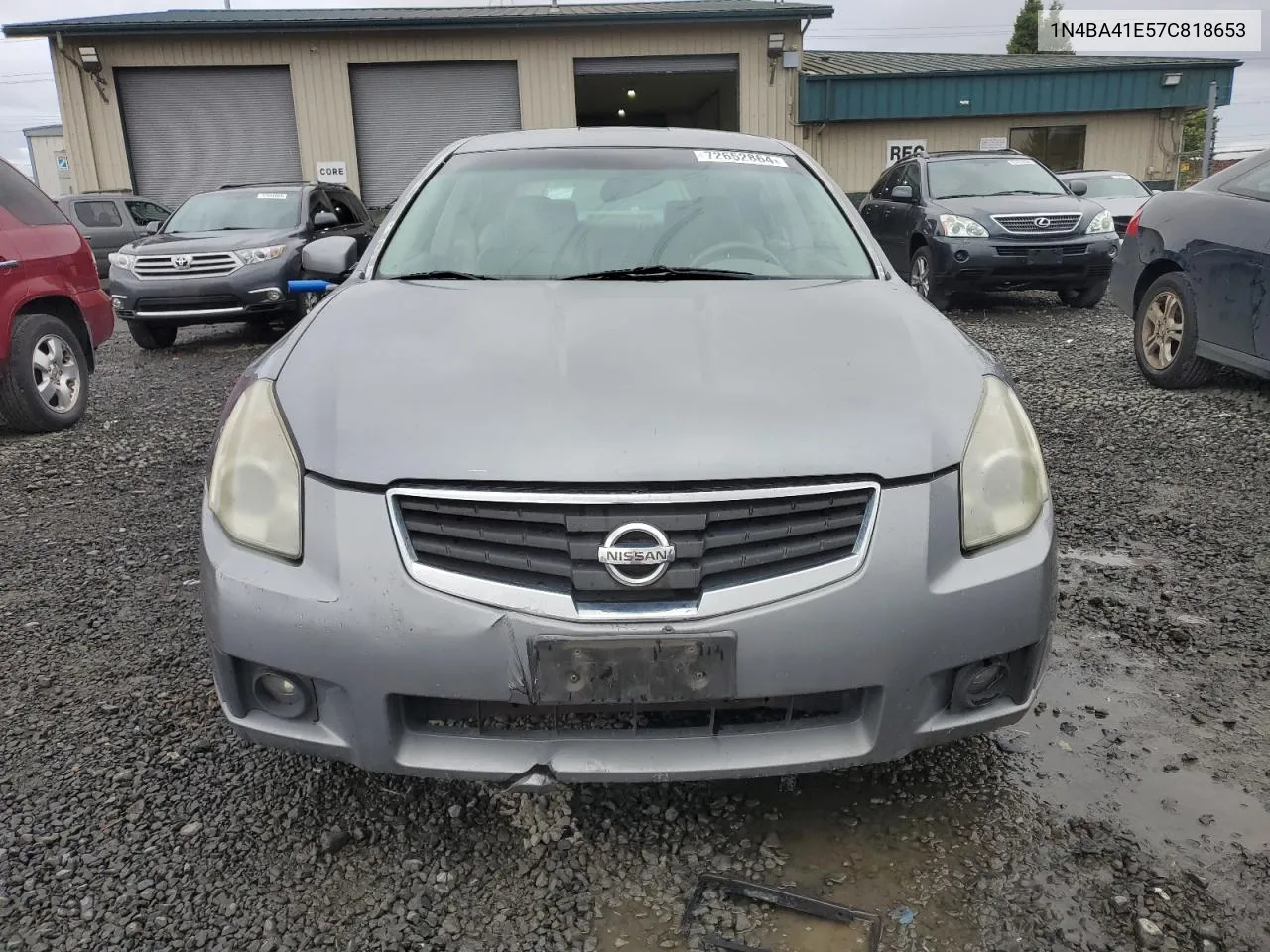 2007 Nissan Maxima Se VIN: 1N4BA41E57C818653 Lot: 72652864