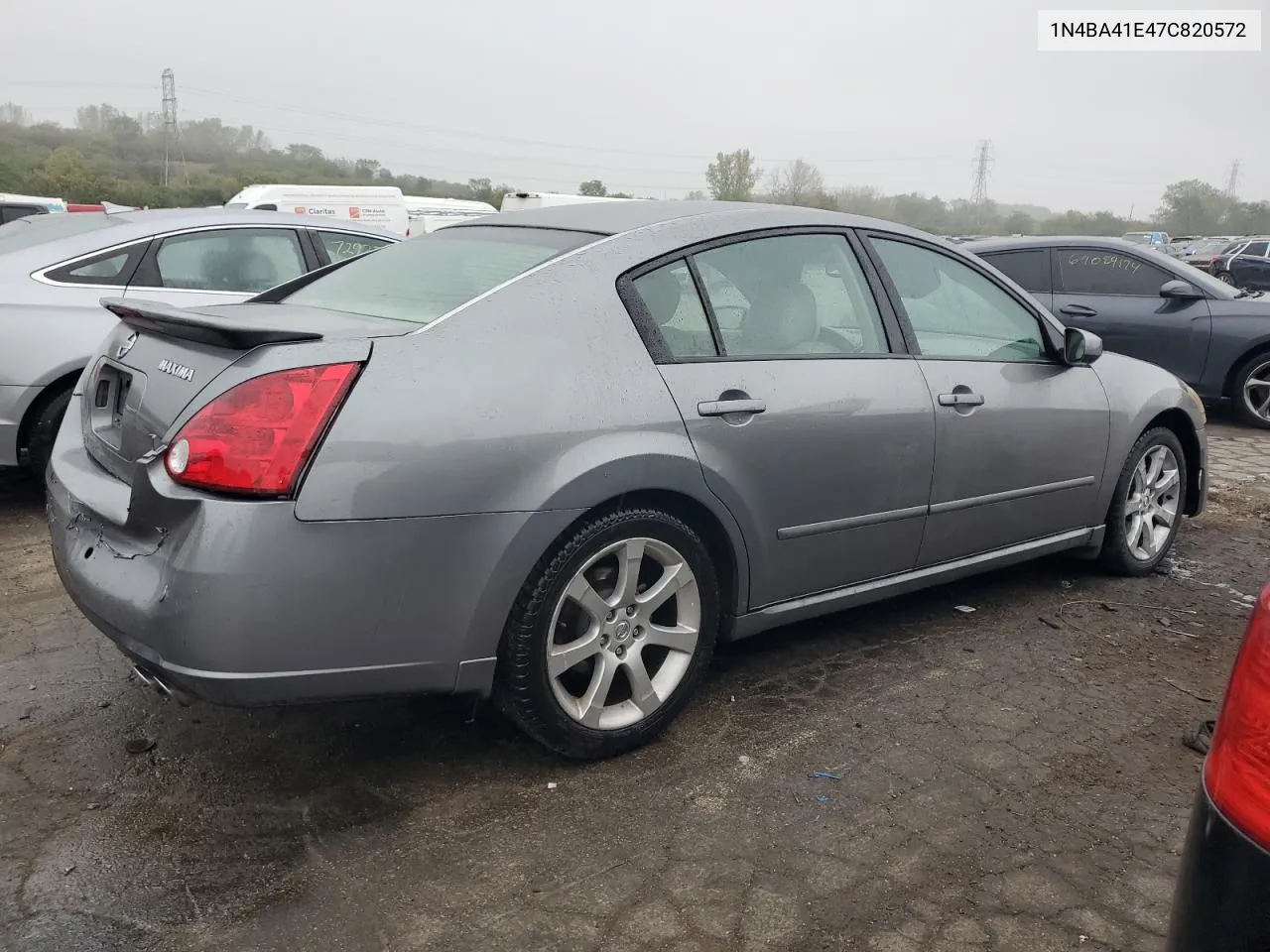 2007 Nissan Maxima Se VIN: 1N4BA41E47C820572 Lot: 72923084