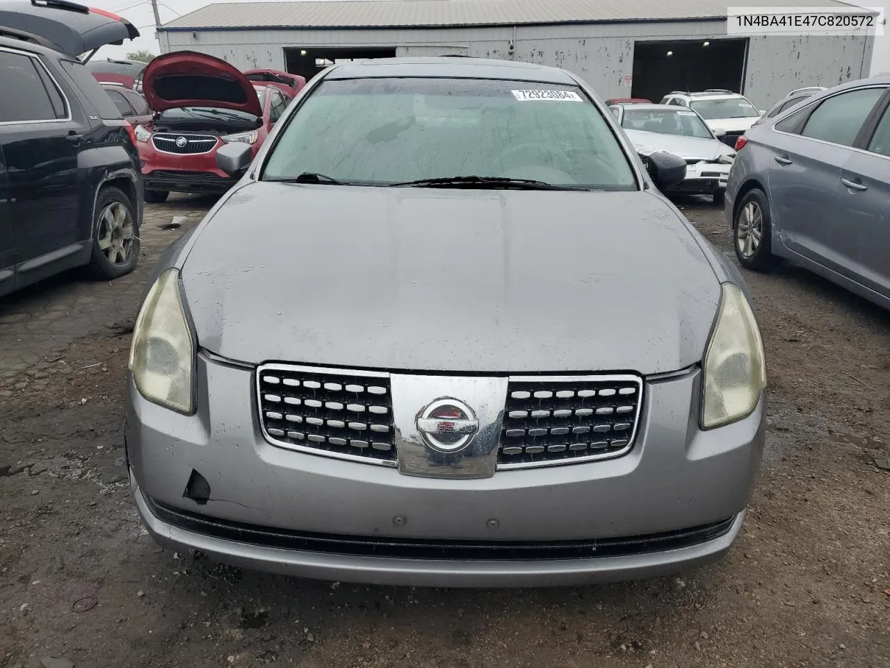 2007 Nissan Maxima Se VIN: 1N4BA41E47C820572 Lot: 72923084