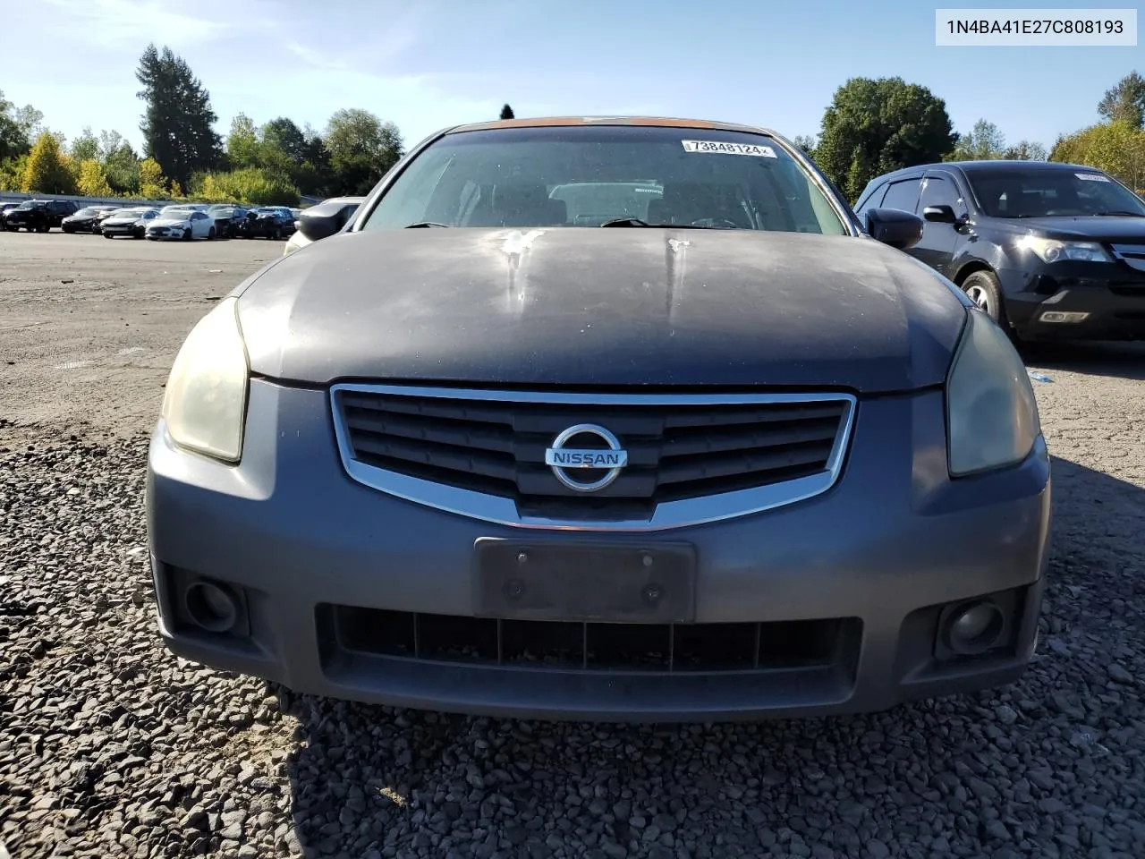 1N4BA41E27C808193 2007 Nissan Maxima Se