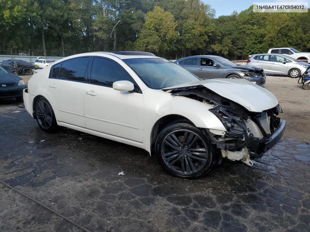 2007 Nissan Maxima Se VIN: 1N4BA41E47C854012 Lot: 76317074