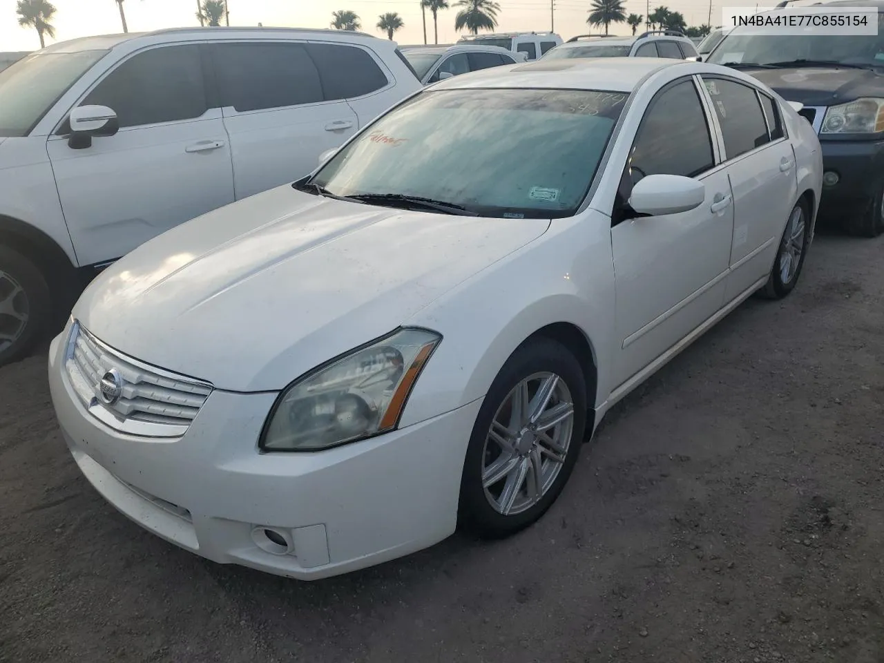 2007 Nissan Maxima Se VIN: 1N4BA41E77C855154 Lot: 76658974