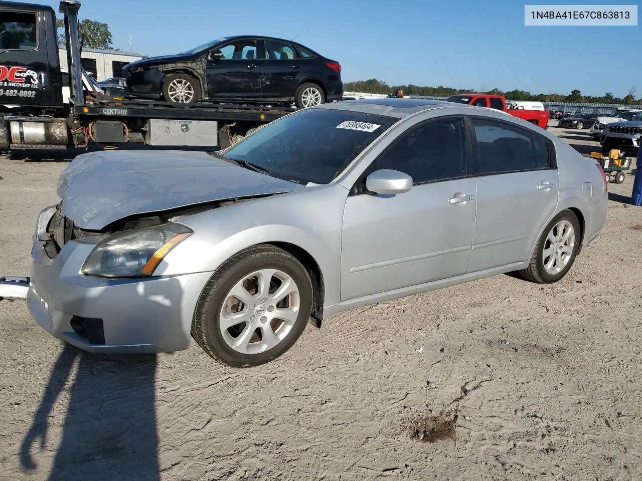 2007 Nissan Maxima Se VIN: 1N4BA41E67C863813 Lot: 76988464