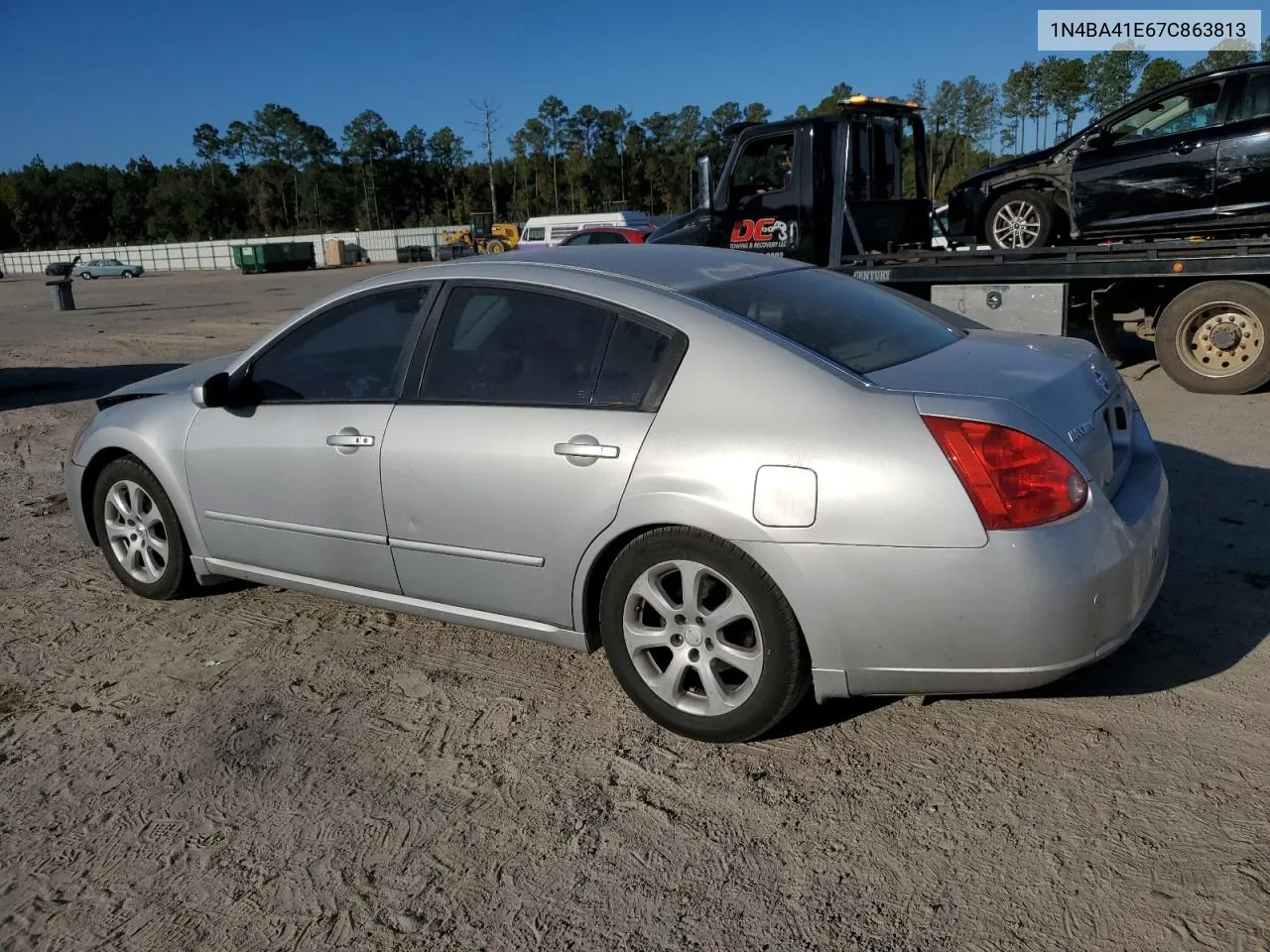 2007 Nissan Maxima Se VIN: 1N4BA41E67C863813 Lot: 76988464