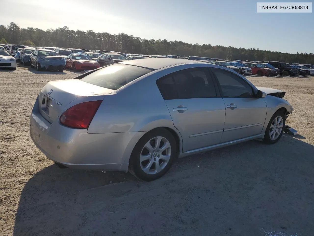 2007 Nissan Maxima Se VIN: 1N4BA41E67C863813 Lot: 76988464