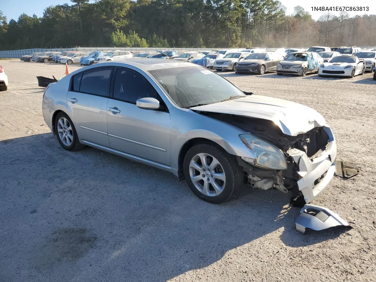 2007 Nissan Maxima Se VIN: 1N4BA41E67C863813 Lot: 76988464