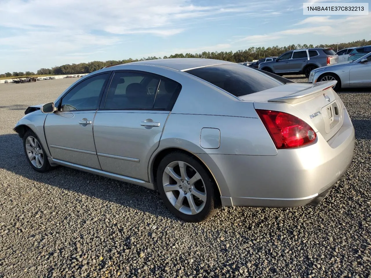 2007 Nissan Maxima Se VIN: 1N4BA41E37C832213 Lot: 77741234