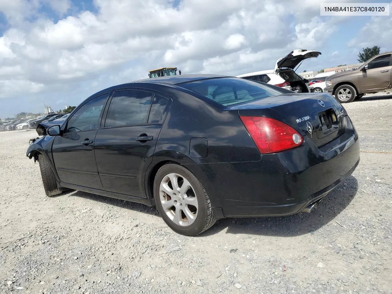 2007 Nissan Maxima Se VIN: 1N4BA41E37C840120 Lot: 78363604