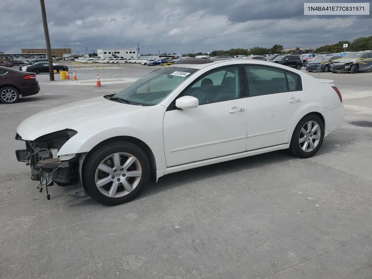 2007 Nissan Maxima Se VIN: 1N4BA41E77C831971 Lot: 78735894