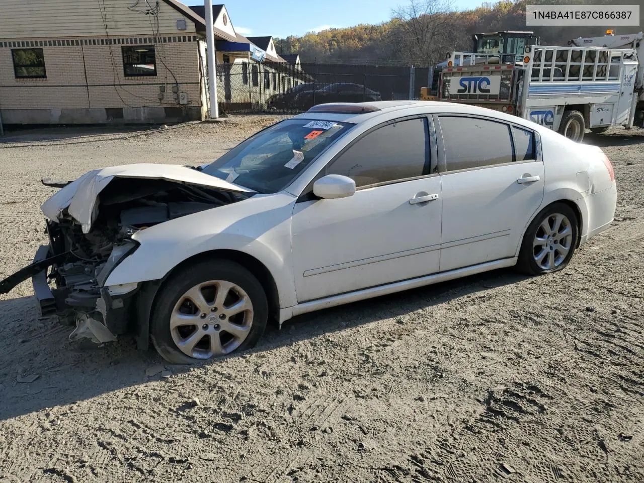 2007 Nissan Maxima Se VIN: 1N4BA41E87C866387 Lot: 78841584