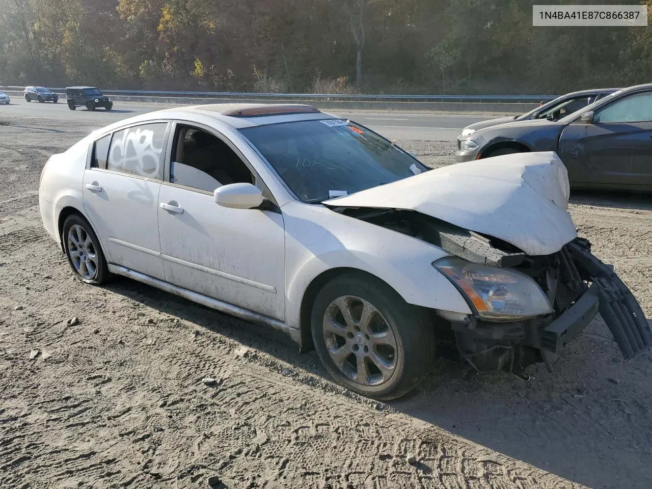 2007 Nissan Maxima Se VIN: 1N4BA41E87C866387 Lot: 78841584