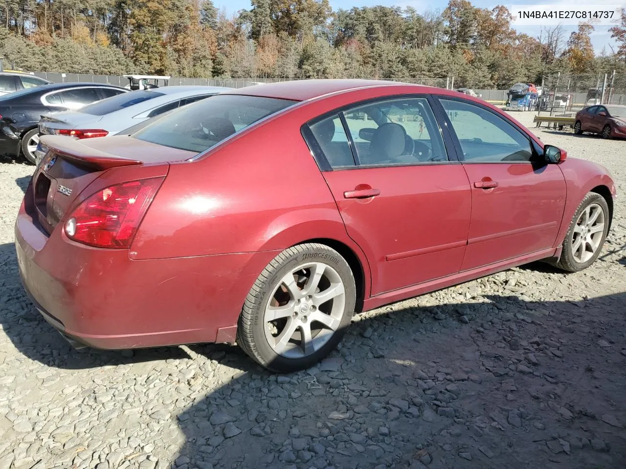 2007 Nissan Maxima Se VIN: 1N4BA41E27C814737 Lot: 78911224