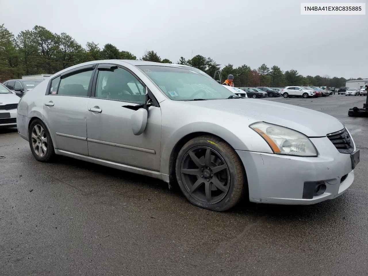 2008 Nissan Maxima Se VIN: 1N4BA41EX8C835885 Lot: 35786353