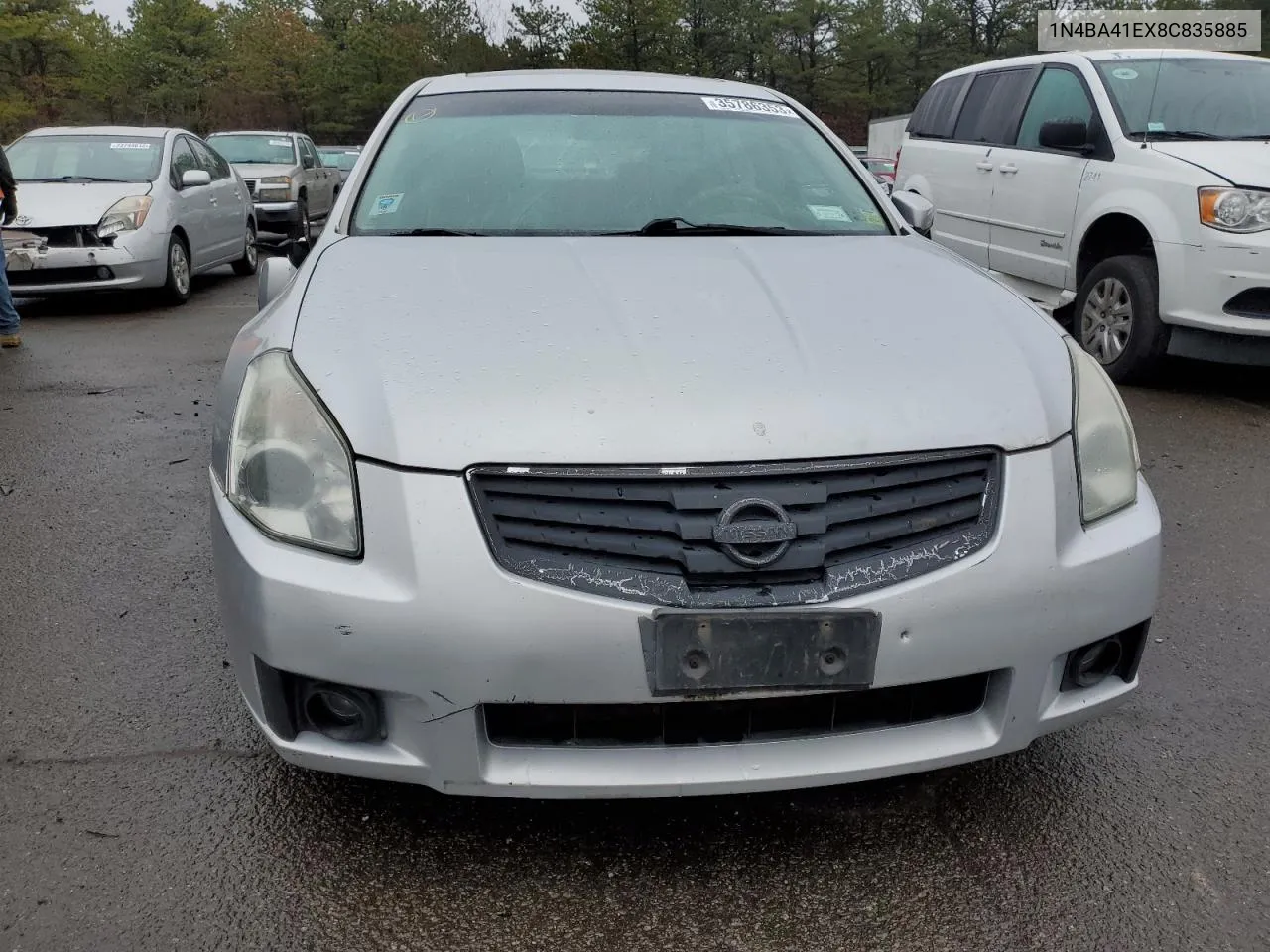 2008 Nissan Maxima Se VIN: 1N4BA41EX8C835885 Lot: 35786353