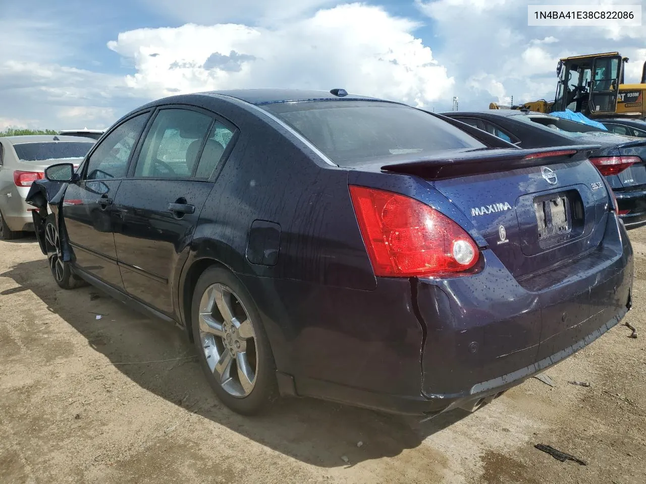 2008 Nissan Maxima Se VIN: 1N4BA41E38C822086 Lot: 56459534