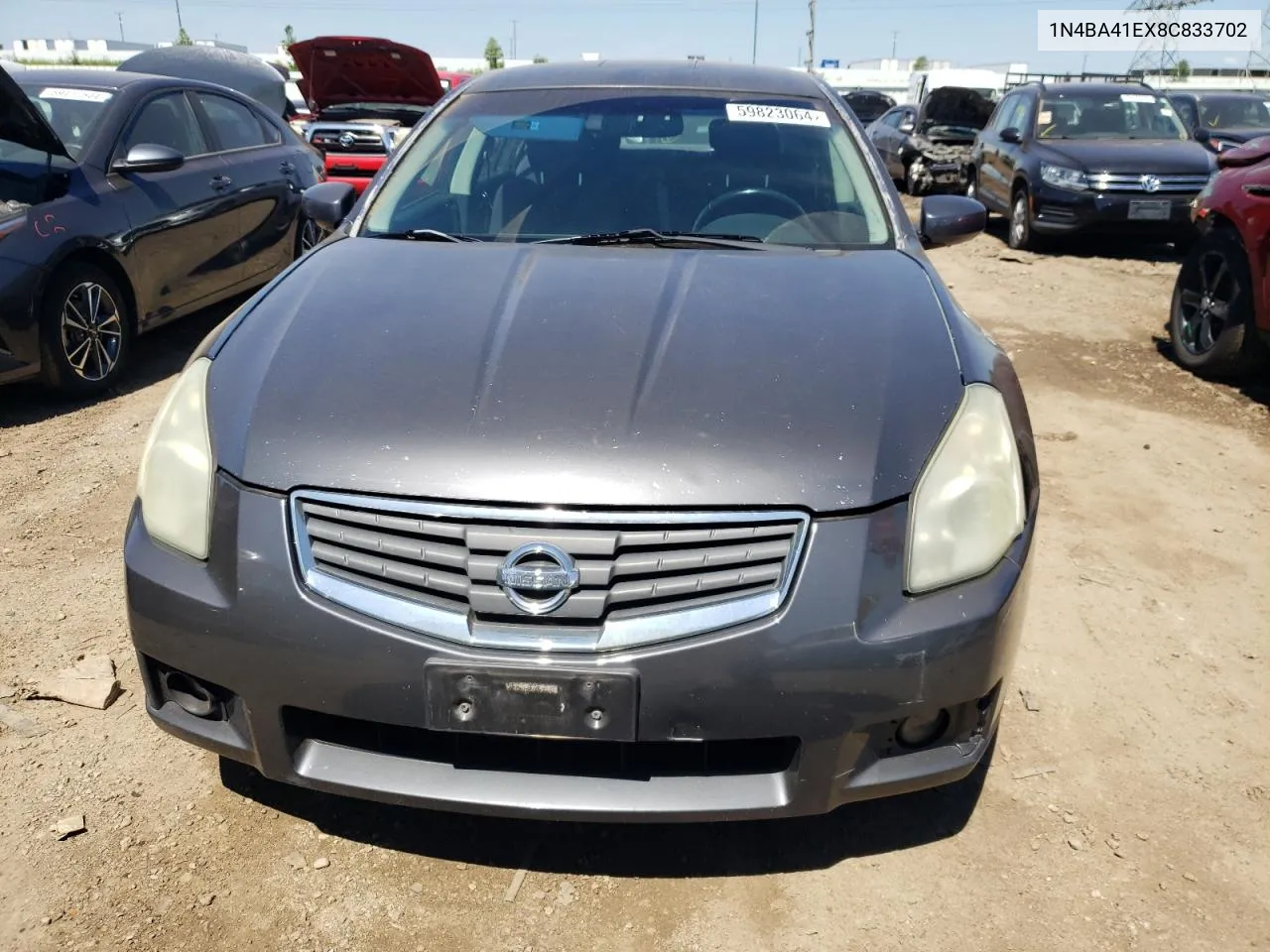 2008 Nissan Maxima Se VIN: 1N4BA41EX8C833702 Lot: 59823064