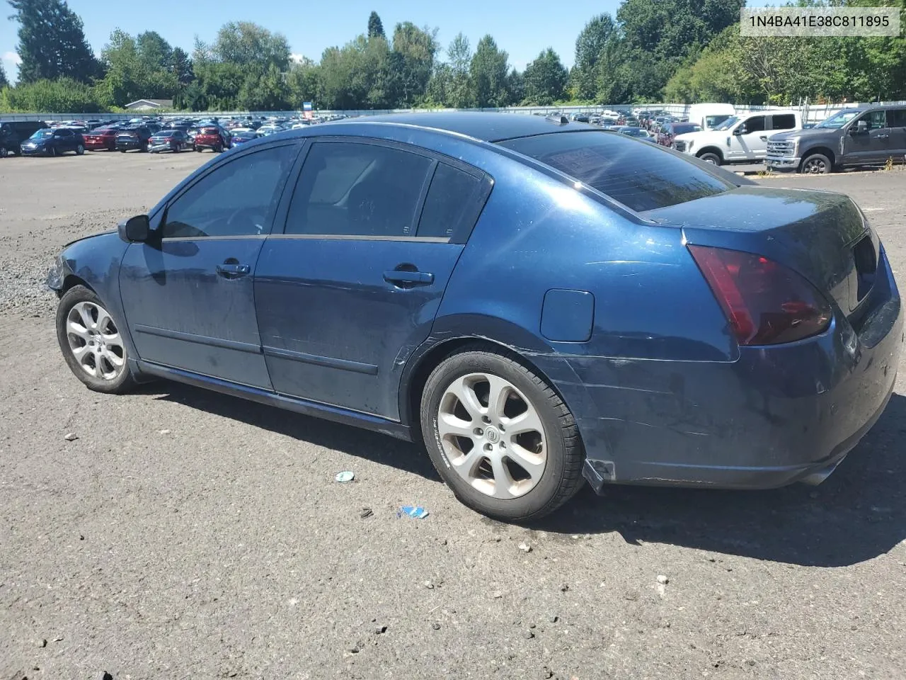 2008 Nissan Maxima Se VIN: 1N4BA41E38C811895 Lot: 65635914