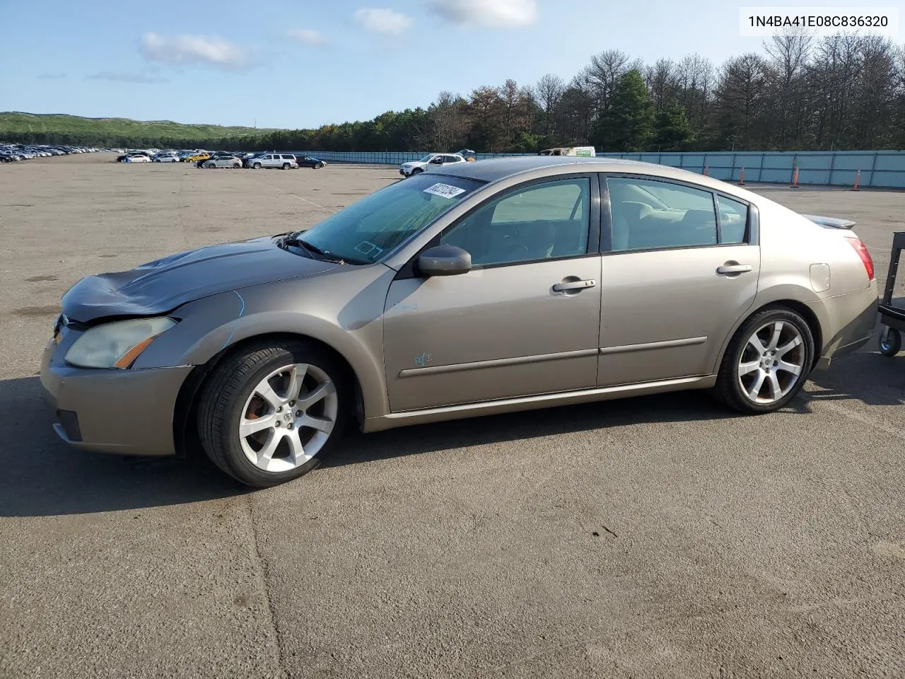 2008 Nissan Maxima Se VIN: 1N4BA41E08C836320 Lot: 68231284