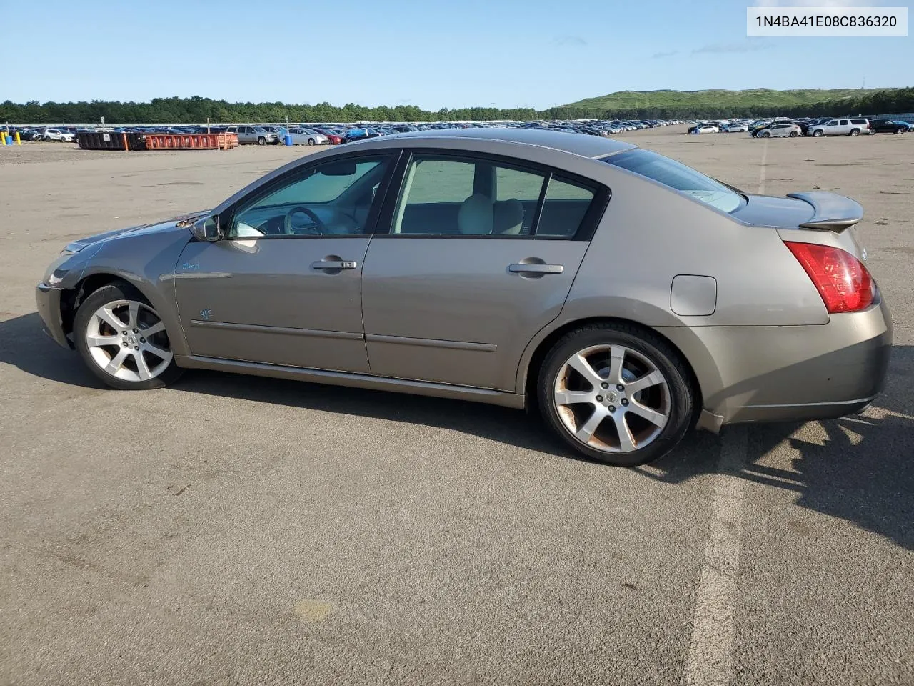 2008 Nissan Maxima Se VIN: 1N4BA41E08C836320 Lot: 68231284