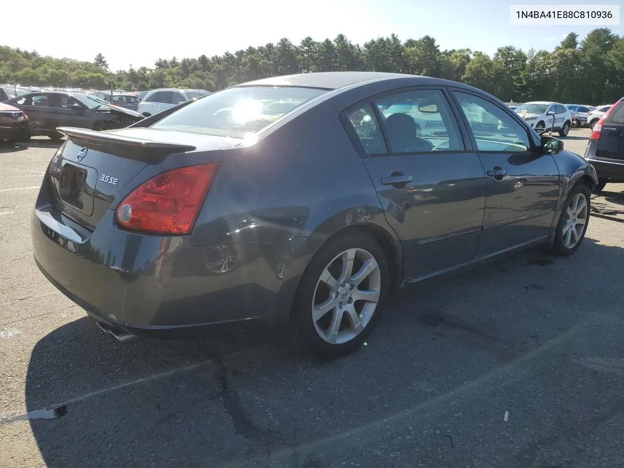 2008 Nissan Maxima Se VIN: 1N4BA41E88C810936 Lot: 68317494