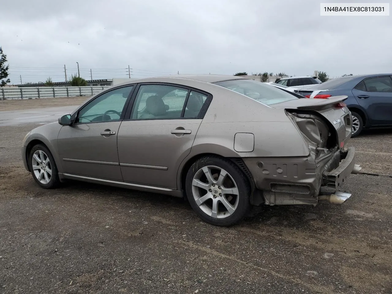 2008 Nissan Maxima Se VIN: 1N4BA41EX8C813031 Lot: 68716234