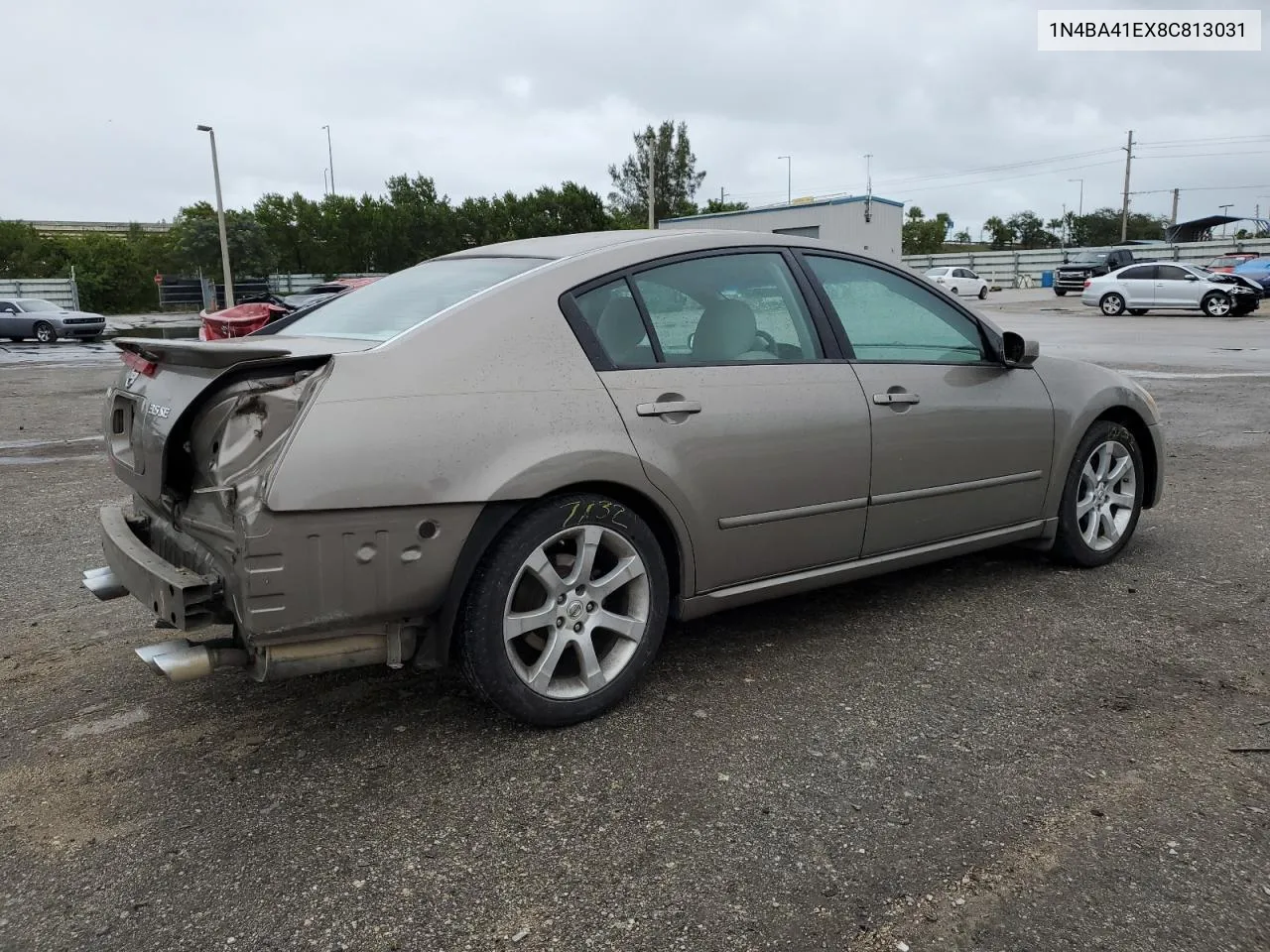 2008 Nissan Maxima Se VIN: 1N4BA41EX8C813031 Lot: 68716234