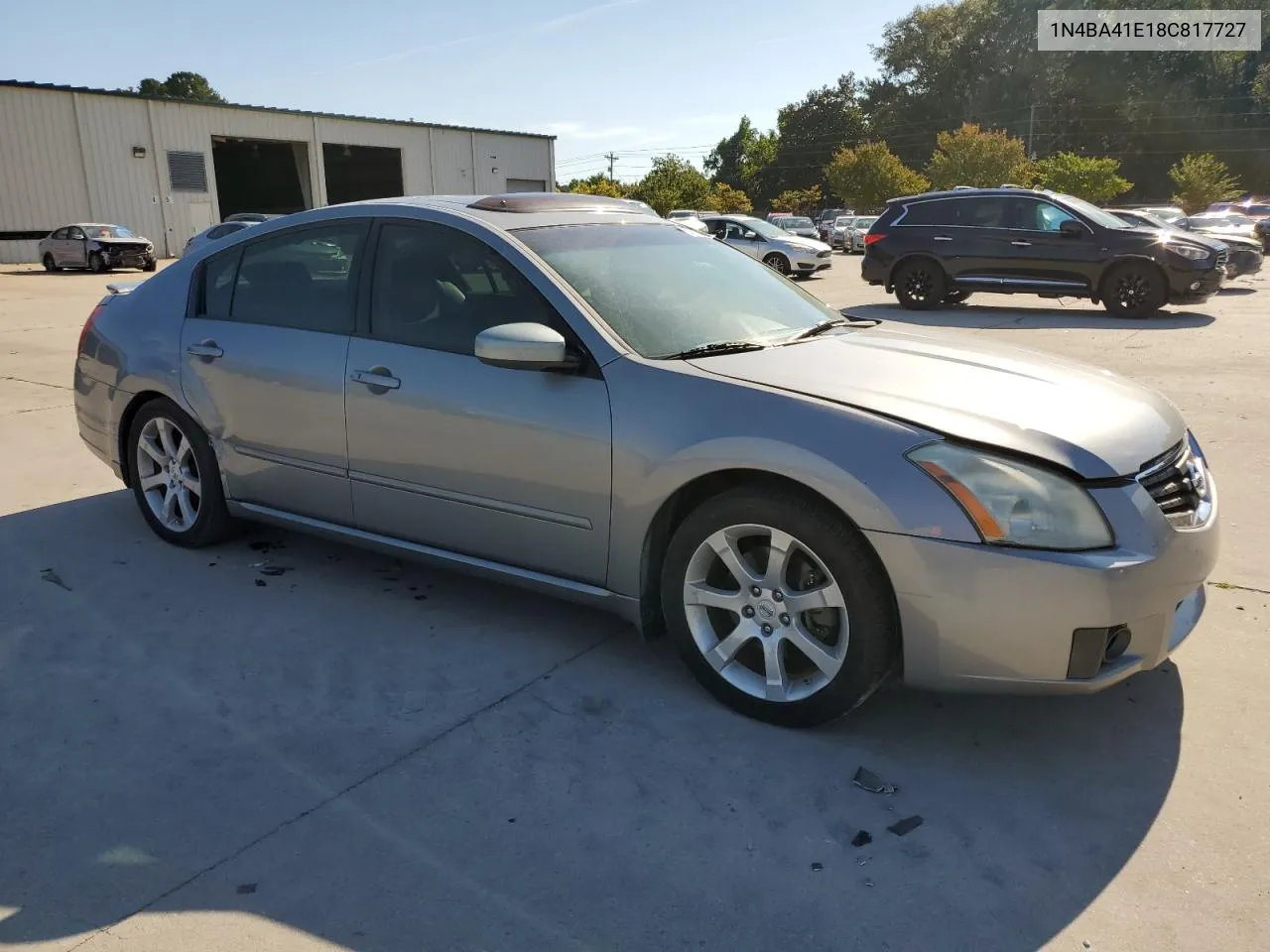 2008 Nissan Maxima Se VIN: 1N4BA41E18C817727 Lot: 69257344