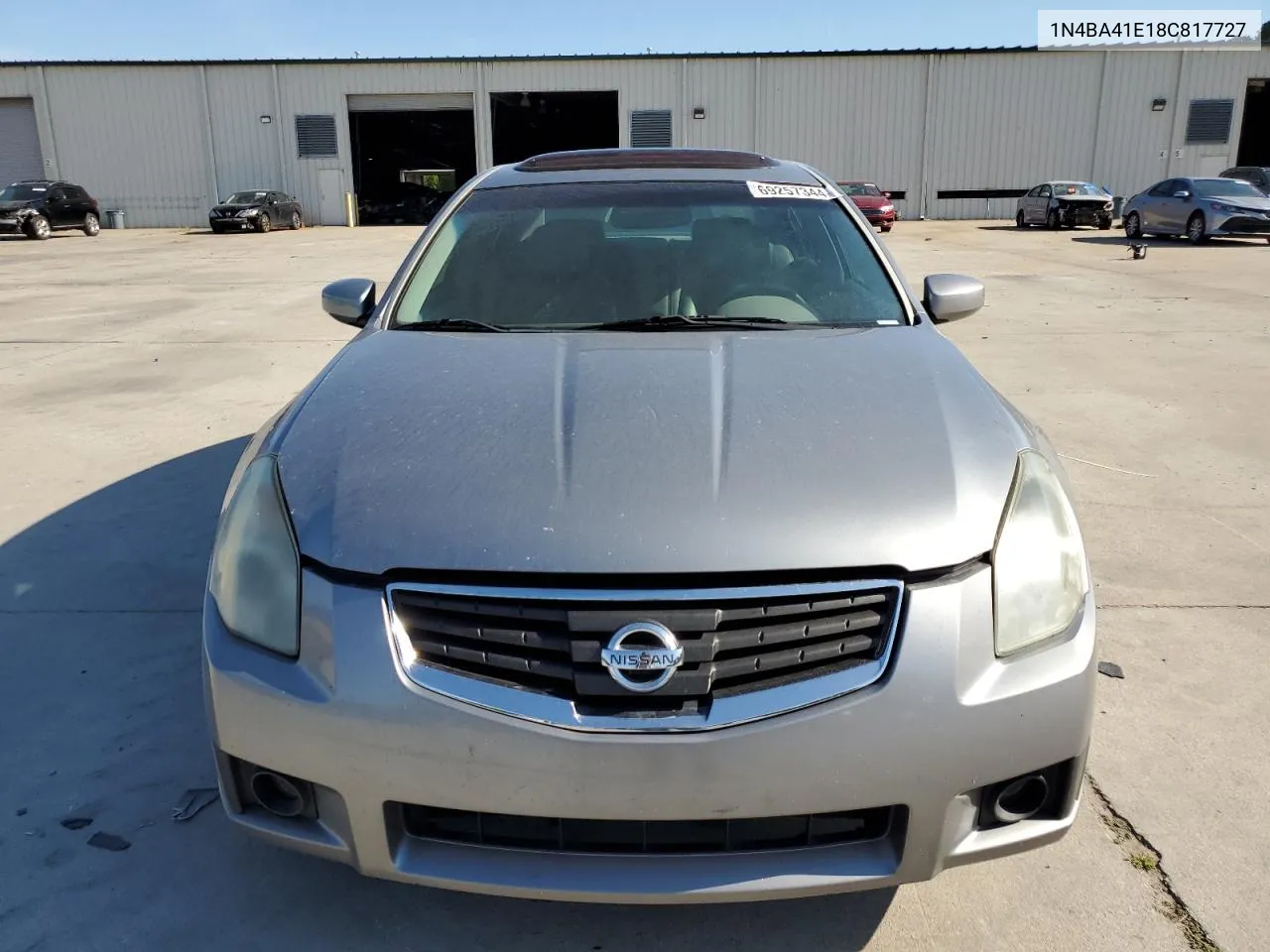 2008 Nissan Maxima Se VIN: 1N4BA41E18C817727 Lot: 69257344