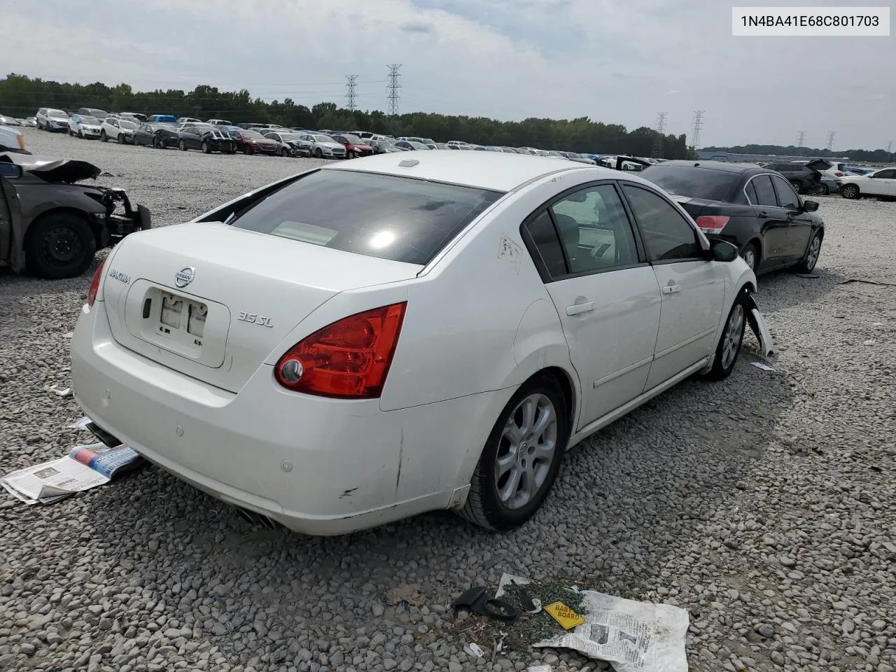 1N4BA41E68C801703 2008 Nissan Maxima Se