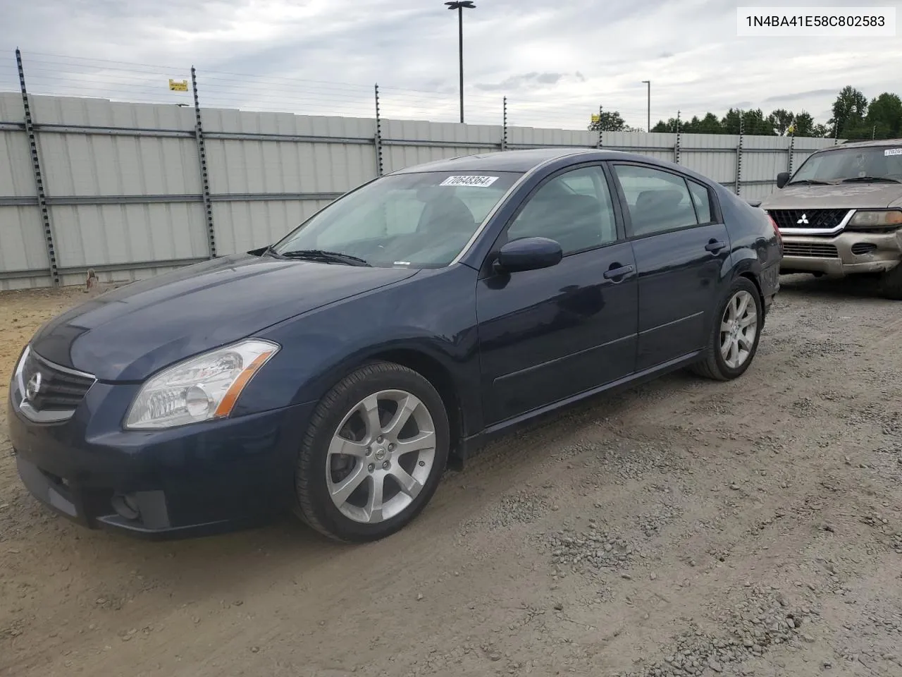 2008 Nissan Maxima Se VIN: 1N4BA41E58C802583 Lot: 71359234