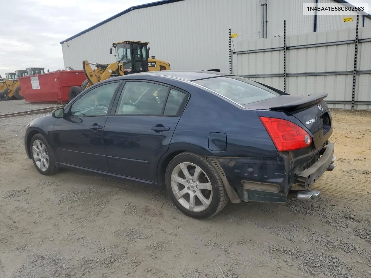 2008 Nissan Maxima Se VIN: 1N4BA41E58C802583 Lot: 71359234