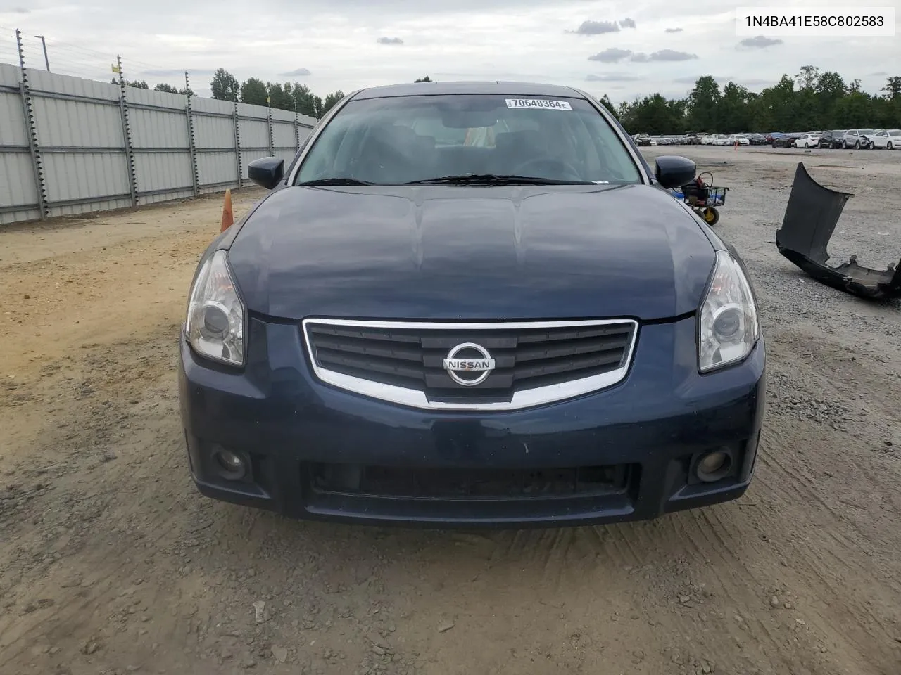 2008 Nissan Maxima Se VIN: 1N4BA41E58C802583 Lot: 71359234