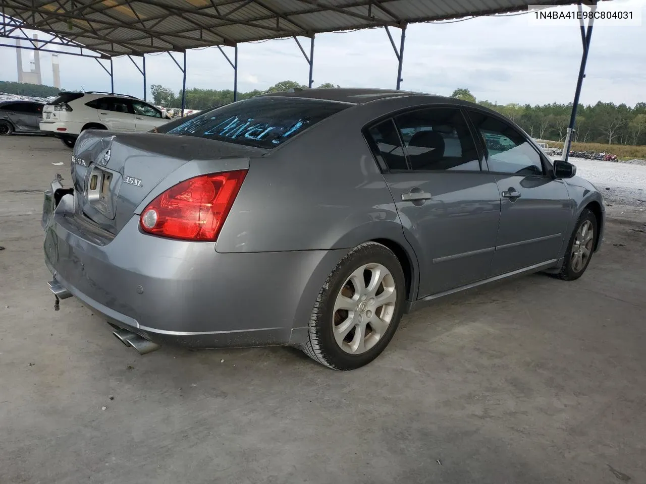 2008 Nissan Maxima Se VIN: 1N4BA41E98C804031 Lot: 72141414