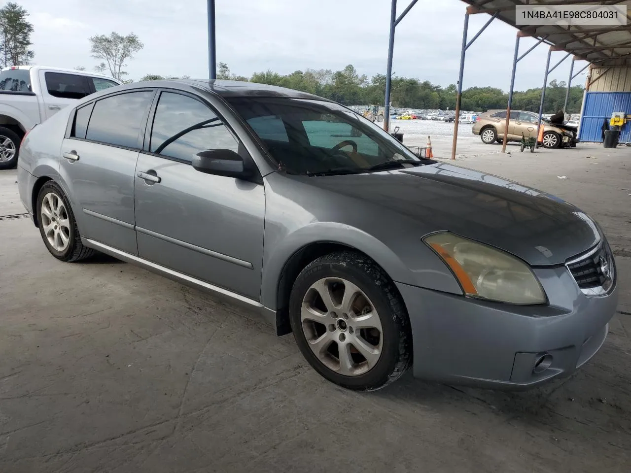 2008 Nissan Maxima Se VIN: 1N4BA41E98C804031 Lot: 72141414