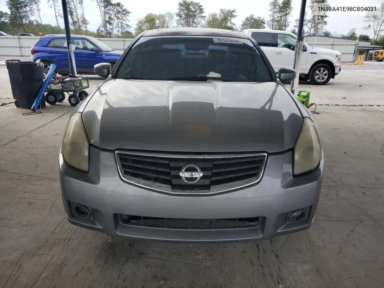 2008 Nissan Maxima Se VIN: 1N4BA41E98C804031 Lot: 72141414