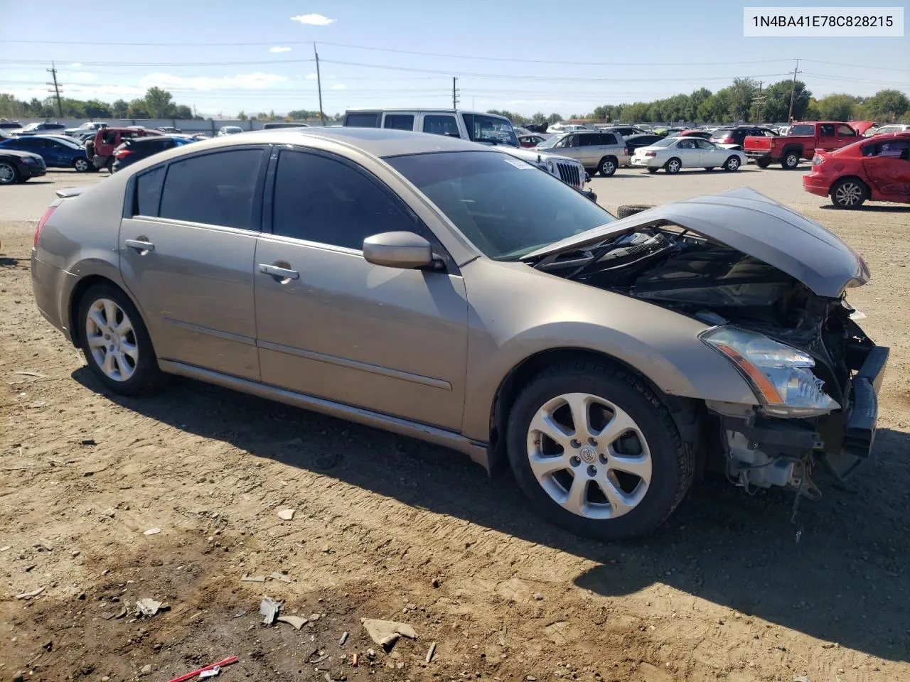 1N4BA41E78C828215 2008 Nissan Maxima Se