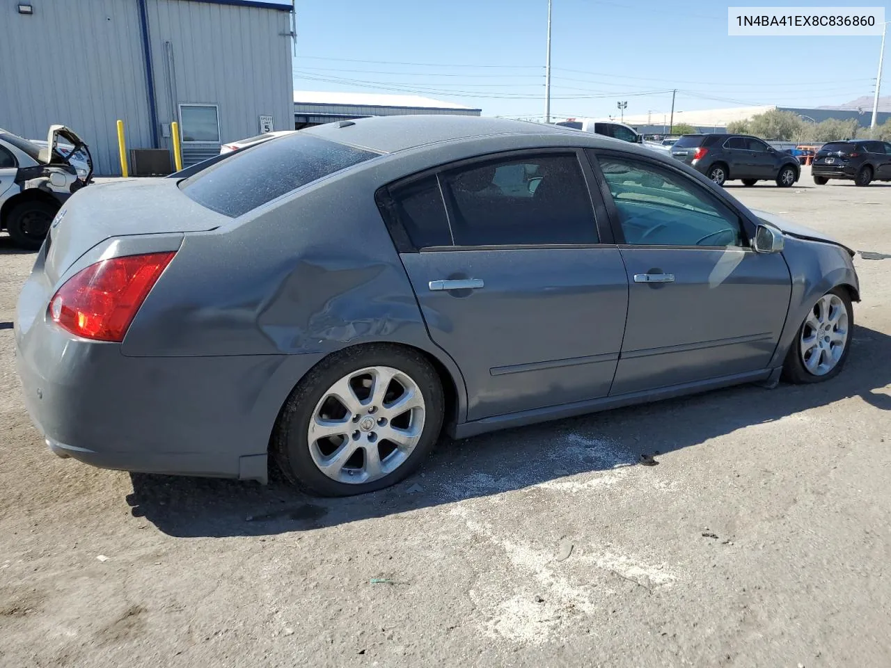 2008 Nissan Maxima Se VIN: 1N4BA41EX8C836860 Lot: 73233824