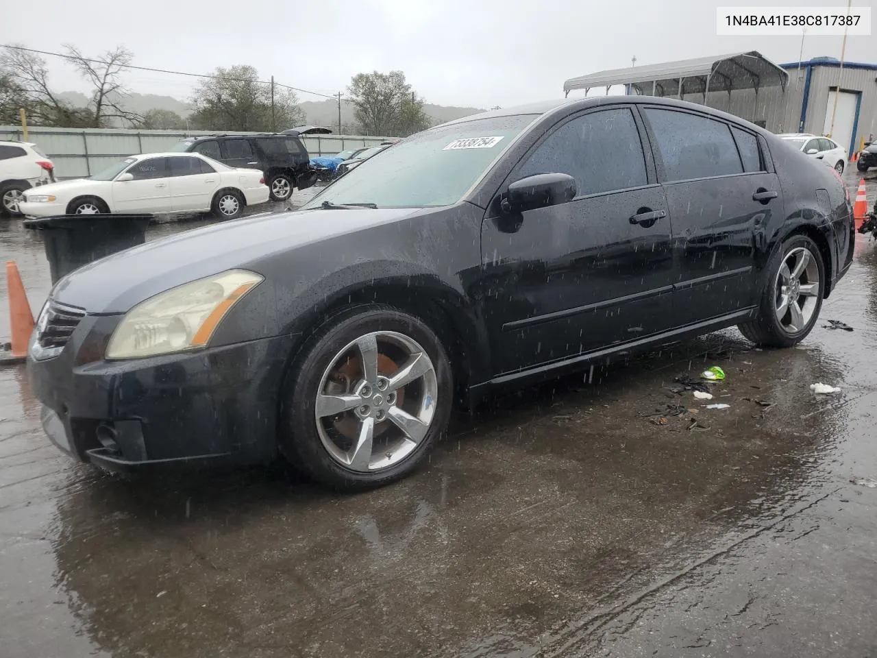 2008 Nissan Maxima Se VIN: 1N4BA41E38C817387 Lot: 73338754