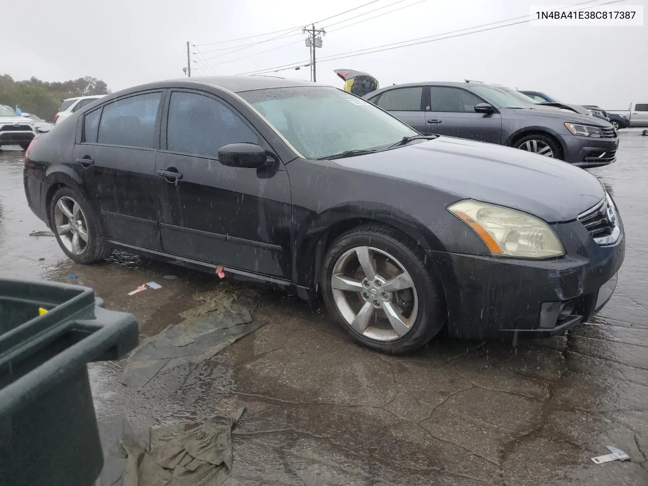 2008 Nissan Maxima Se VIN: 1N4BA41E38C817387 Lot: 73338754