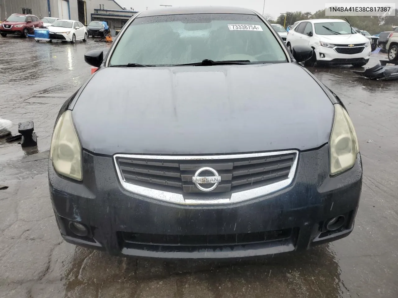 2008 Nissan Maxima Se VIN: 1N4BA41E38C817387 Lot: 73338754