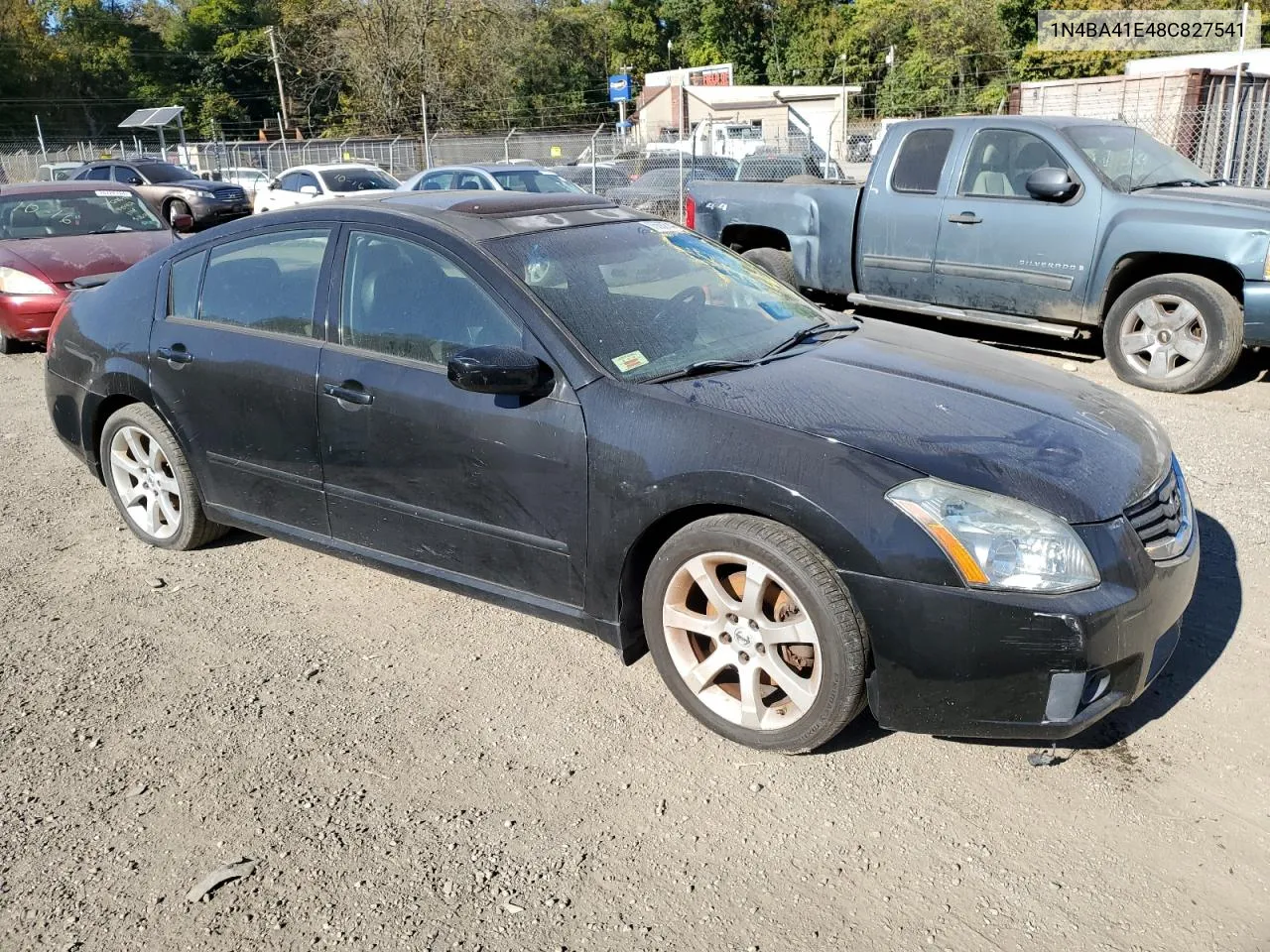 2008 Nissan Maxima Se VIN: 1N4BA41E48C827541 Lot: 76682744