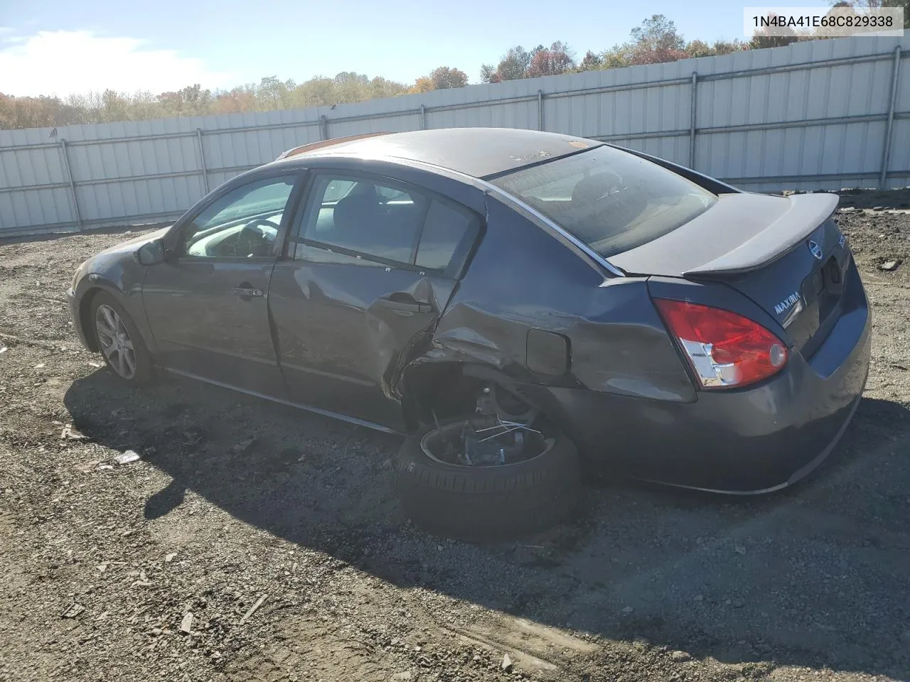 2008 Nissan Maxima Se VIN: 1N4BA41E68C829338 Lot: 76706714