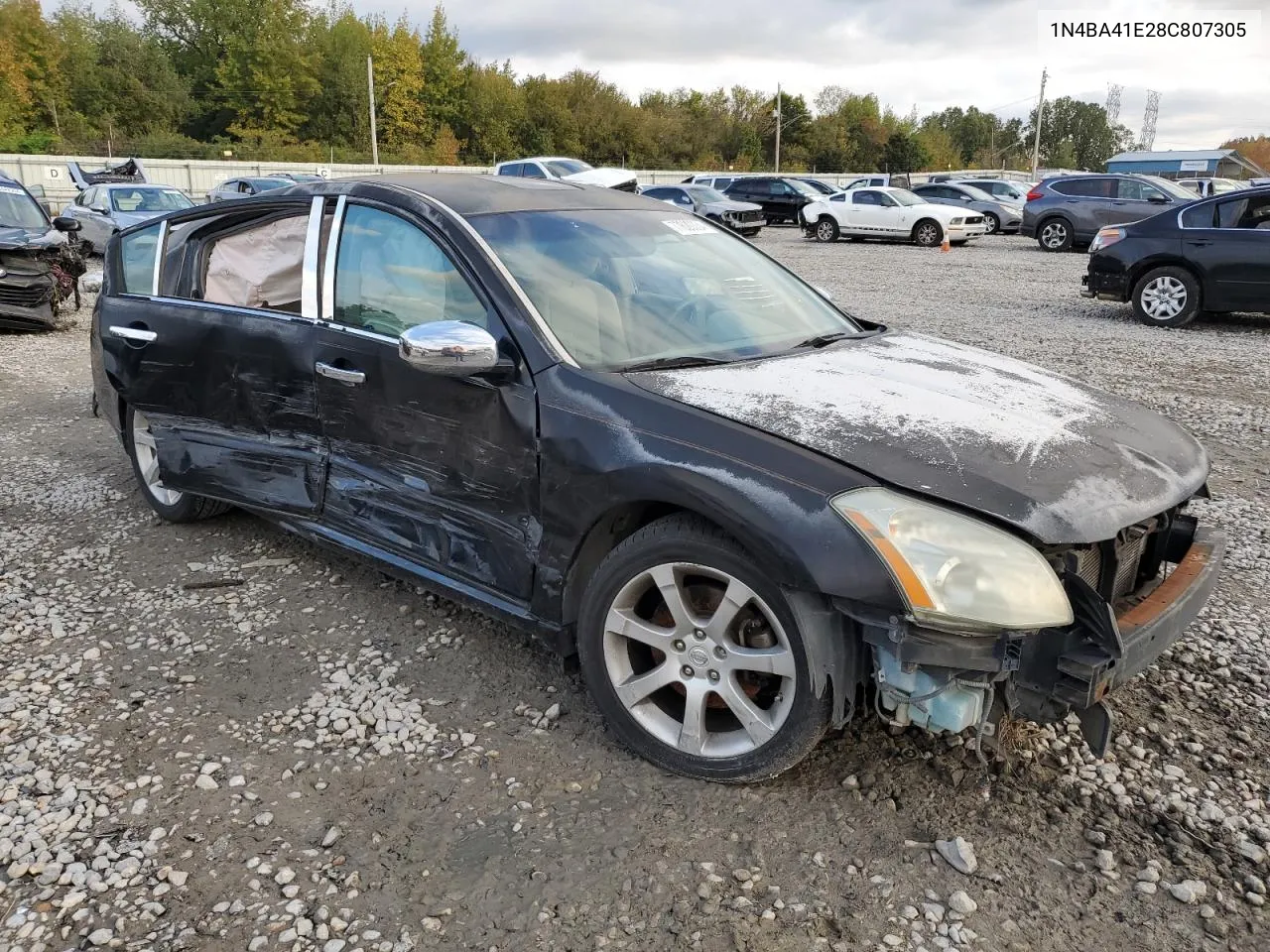 2008 Nissan Maxima Se VIN: 1N4BA41E28C807305 Lot: 77620334