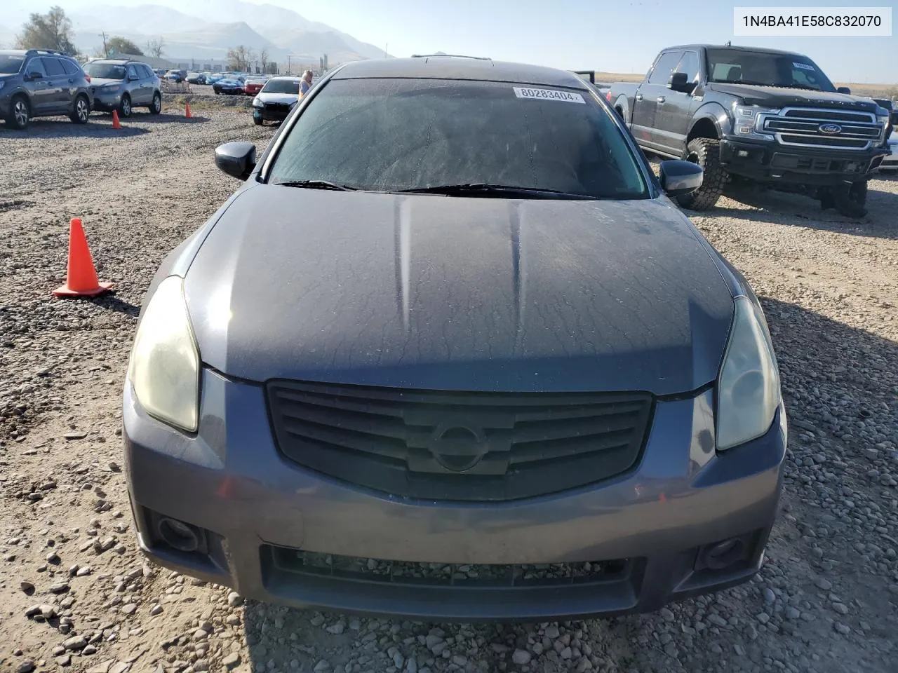 2008 Nissan Maxima Se VIN: 1N4BA41E58C832070 Lot: 80283404