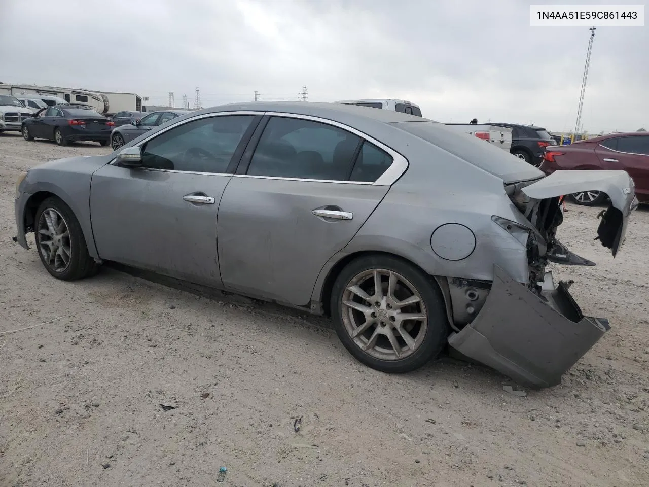 2009 Nissan Maxima S VIN: 1N4AA51E59C861443 Lot: 46278014